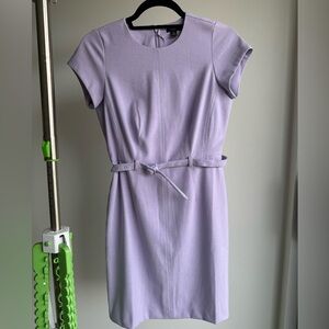 Ann Taylor Petite 2P purple work dress